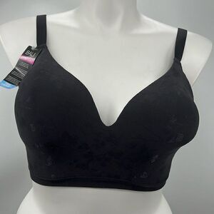 Bali Comfort black 4 way stretch T-shirt bra